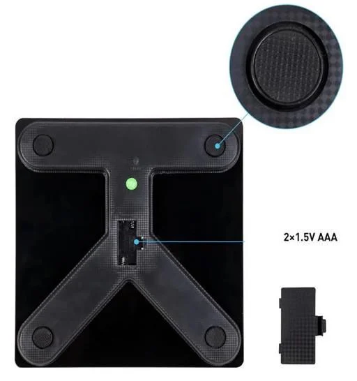 Розумні підлогові Smart-ваги Bluetooth - загартоване скло